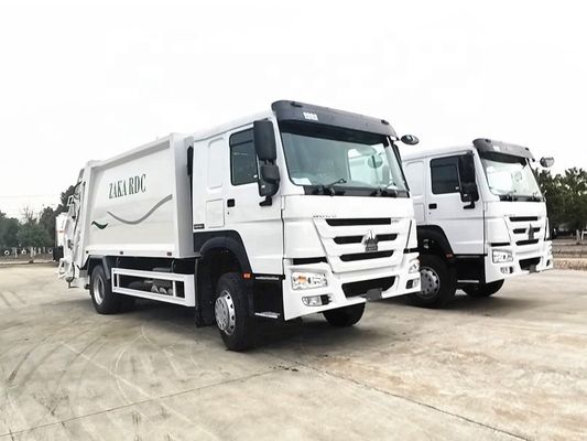 China Shacman 20cbm Compactor Truk Sampah Kiri Dan Kanan Hand Drive Euro 2