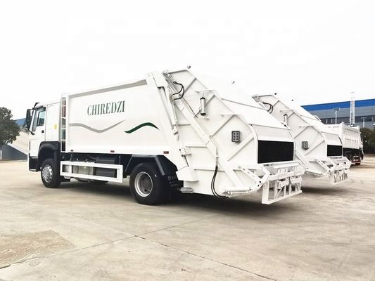 China Shacman 20cbm Compactor Truk Sampah Kiri Dan Kanan Hand Drive Euro 2