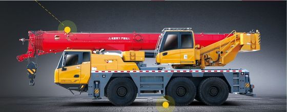 Peralatan Konstruksi Crane Mobil Truk 25 Ton Dengan Kapasitas Tangki Bahan Bakar 400-500L