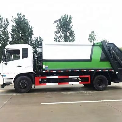 Cina Dongfeng 12m3 Compactor Truk Sampah Sampah Truk Penghancur Sampah 4x2