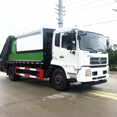 Cina Dongfeng 12m3 Compactor Truk Sampah Sampah Truk Penghancur Sampah 4x2