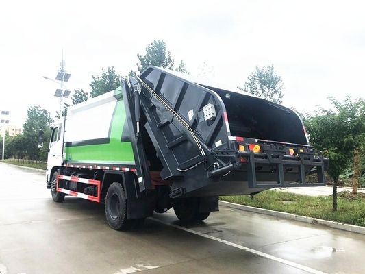 Cina Dongfeng 12m3 Compactor Truk Sampah Sampah Truk Penghancur Sampah 4x2