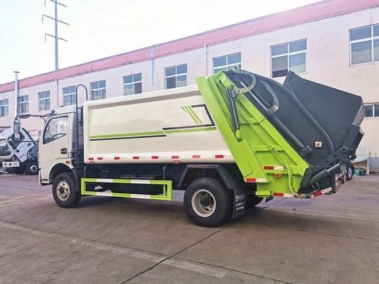 Cina Dongfeng 12m3 Compactor Truk Sampah Sampah Truk Penghancur Sampah 4x2