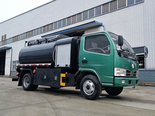 China DONGFENG 5cbm Tanker bahan bakar Truk Petrokimia kecil Truck penyimpanan minyak 4X2