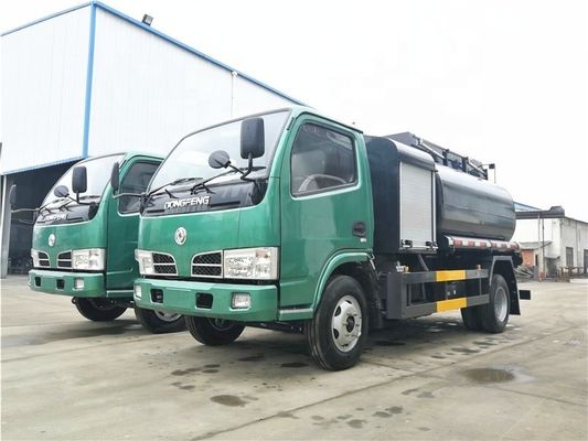 China DONGFENG 5cbm Tanker bahan bakar Truk Petrokimia kecil Truck penyimpanan minyak 4X2
