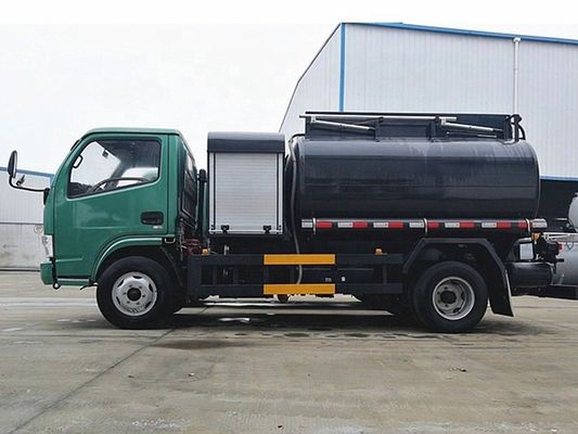 China DONGFENG 5cbm Tanker bahan bakar Truk Petrokimia kecil Truck penyimpanan minyak 4X2
