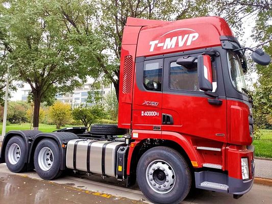 Shacman Sinotruck Dongfeng Traktor Truk Kepala Truk Truk Euro 3 385HP 6X4
