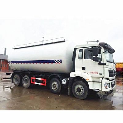 Shacman M3000 Bulk Cement Tanker Truck Untuk Transportasi 10 Kecepatan 6×4