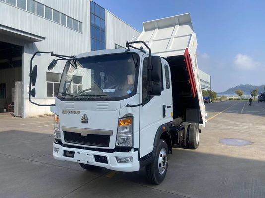 Sinotruck HOWO 5Tons Dump Truck 4X2 truk ringan truk tipper kecil pengemudi tangan kiri dengan harga pabrik