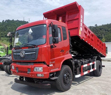China Shacman Dongfeng Sinotruck 4X2 truk dump kecil 10 ton truk mini tipper harga pabrik