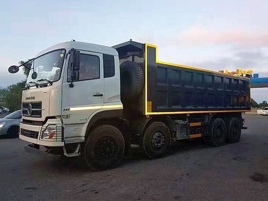 China DONGFENG 8*4 Truk Tipper untuk Rusia Truk Dump Truk Truk Truk Truk Pabrik Harga