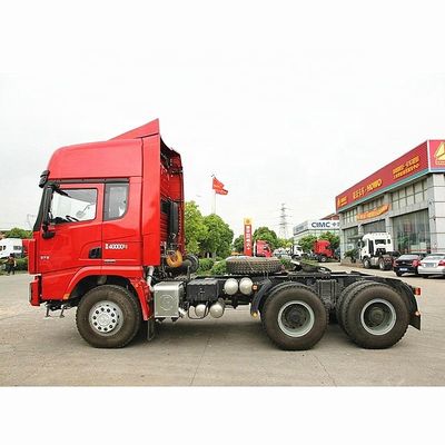 Shaanxi Shacman Heavy Truck Kepala Traktor Traktor 6X4 4X2 Kemudi Kiri Dengan Mesin WEICHAI