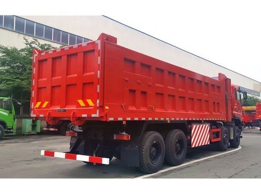 Cina 15cbm CNG Dump Truck 8X4 truk tipper truk tugas berat harga yang baik