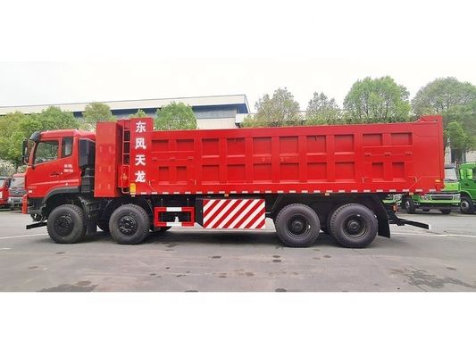 Cina 15cbm CNG Dump Truck 8X4 truk tipper truk tugas berat harga yang baik