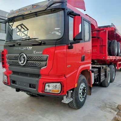Cina 15cbm CNG Dump Truck 8X4 truk tipper truk tugas berat harga yang baik