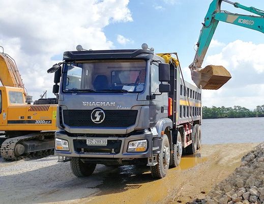 China truk dump Shacman Dongfeng Sinotruck 6X4 truk tugas berat stok truk tipper 8X4 kualitas tinggi harga yang baik untuk dijual