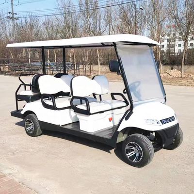 Gerbang Golf Lithium Baterai yang Dioperasikan 2-10 Kursi