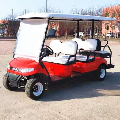Gerbang Golf Lithium Baterai yang Dioperasikan 2-10 Kursi