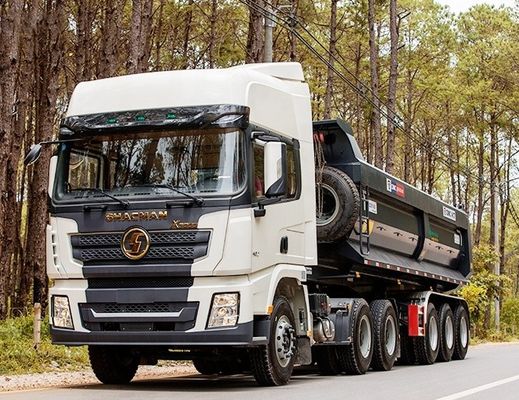 Shacman Dump Truck Heavy Duty X3000 Tipper Truck 6x4 8x4 Untuk Transportasi
