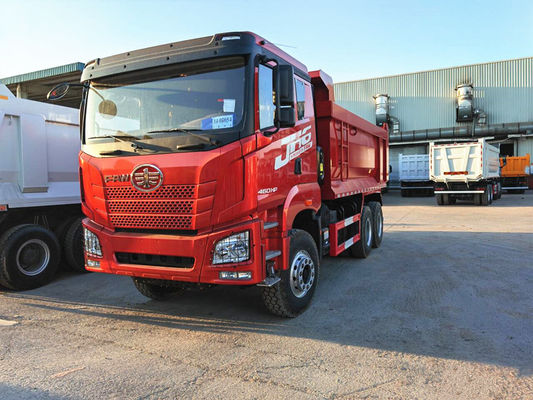 China FAW JH6 Dump Truck 6X4 Tipper Truck Disesuaikan Pengemudi Kiri dan Kanan Dengan Harga Pabrik