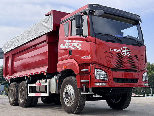 China FAW JH6 Dump Truck 8X4 Tipper Heavy Truck Disesuaikan Pengemudi Kiri dan Kanan Dengan Harga Pabrik