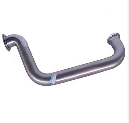 Daya tahan tinggi Shacman Truck Parts Exhaust Valve Pipe Combination Exhaust Pipe dengan Nomor OE DZ93259540717/ DZ9112540813