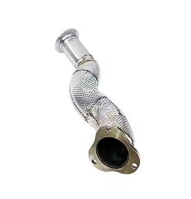 Daya tahan tinggi Shacman Truck Parts Exhaust Valve Pipe Combination Exhaust Pipe dengan Nomor OE DZ93259540717/ DZ9112540813