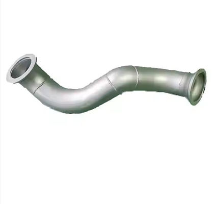 Daya tahan tinggi Shacman Truck Parts Exhaust Valve Pipe Combination Exhaust Pipe dengan Nomor OE DZ93259540717/ DZ9112540813