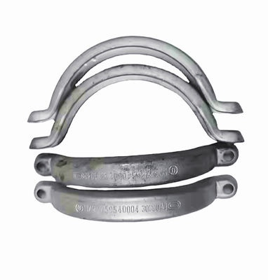 Bagian truk berat Shacman Klem tipe V DZ9X259544001 panjang Klem X3000/F3000/X6000 DZ95259540004