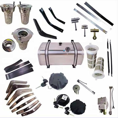 Shacman Truck Parts Fuel Tank Assembly DZ91189550380/DZ91189553110 dengan 380L/300L untuk Delong Truck F2000/F3000/X30000